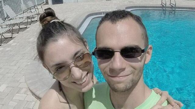 Vitantonio Capotorto y su esposa.