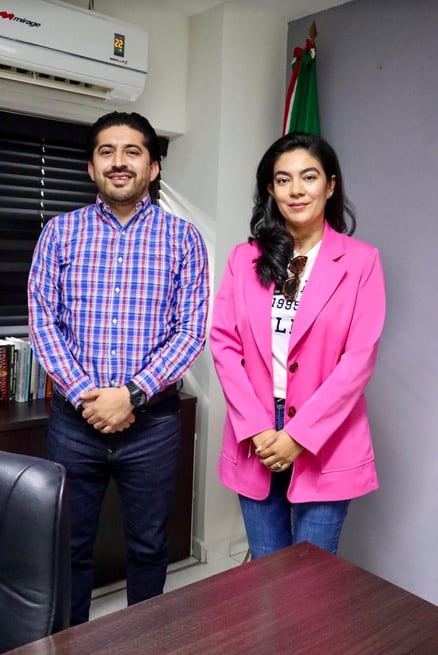 Vanessa Félix y Omar López Campos