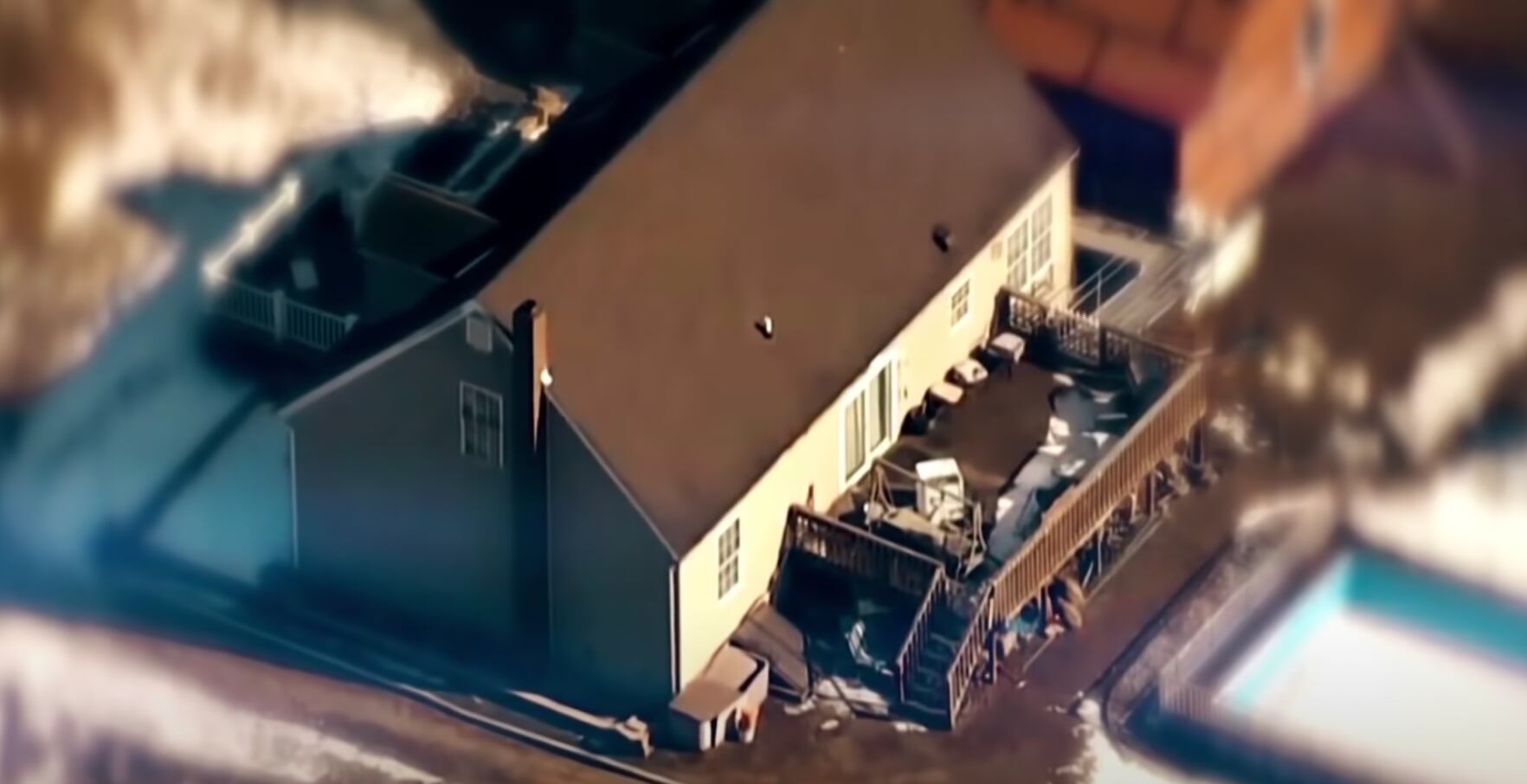 Casa donde fue encontrada Paislee Shultis