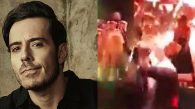 José Madero sufre una caída al estilo de Juan Gabriel