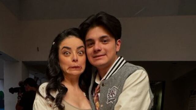 Violeta Isfel y su hijo Omar