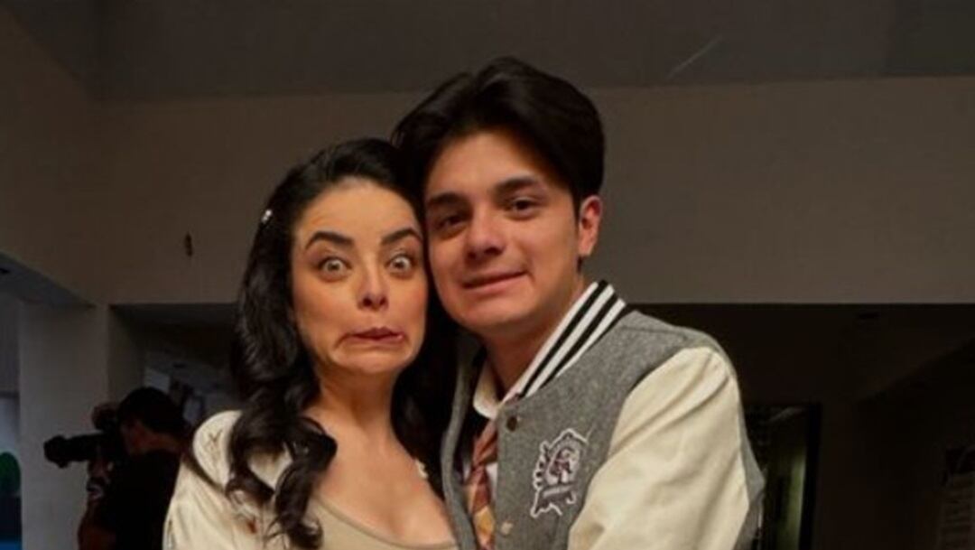 Violeta Isfel y su hijo Omar