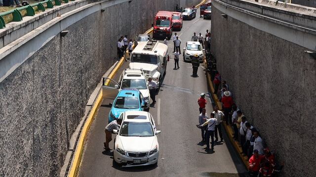 ¿Qué pasó en Toluca? Una carambola dejó varios heridos