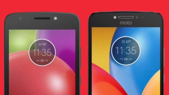 El Moto E4 y el Moto E4 Plus.