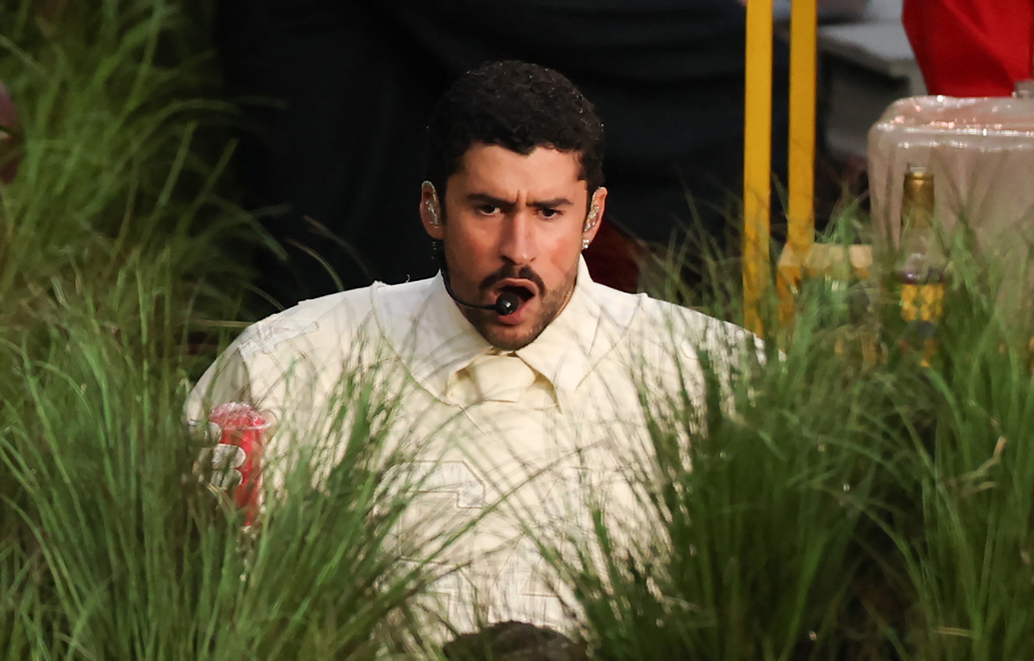 Bad Bunny en el show de medio tiempo del Super Bowl 2026