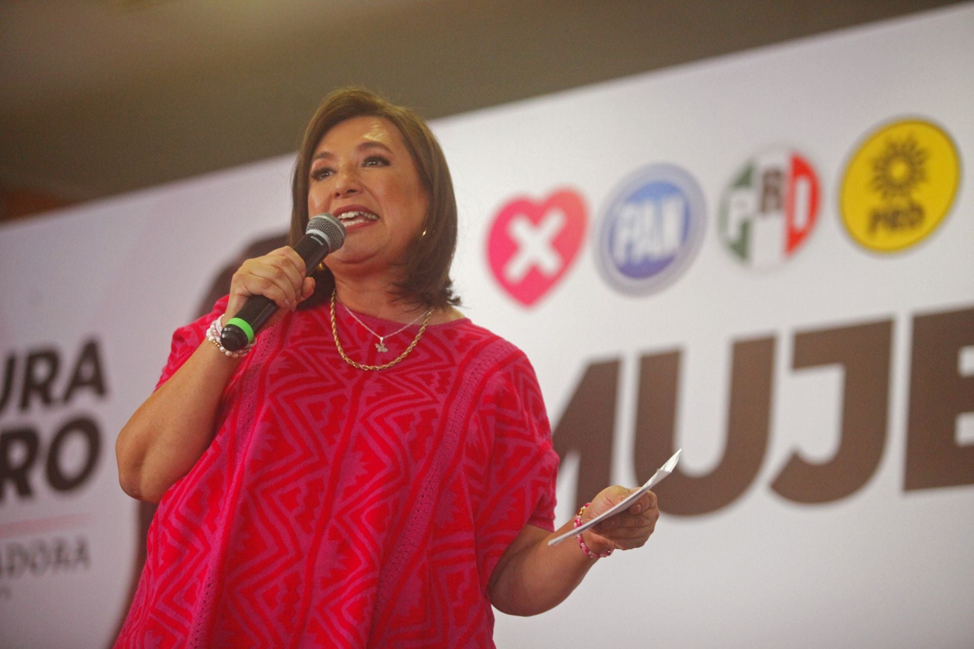 Xóchitl Gálvez, candidata a la presidencia