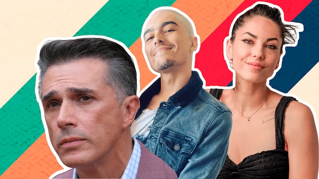 Natalia Subtil, Sergio Mayer y Sergio Mayer Mori