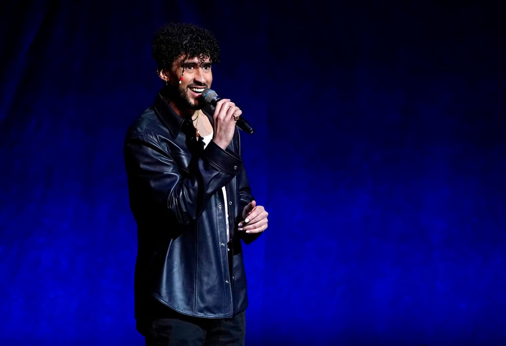 Bad Bunny, cantante.