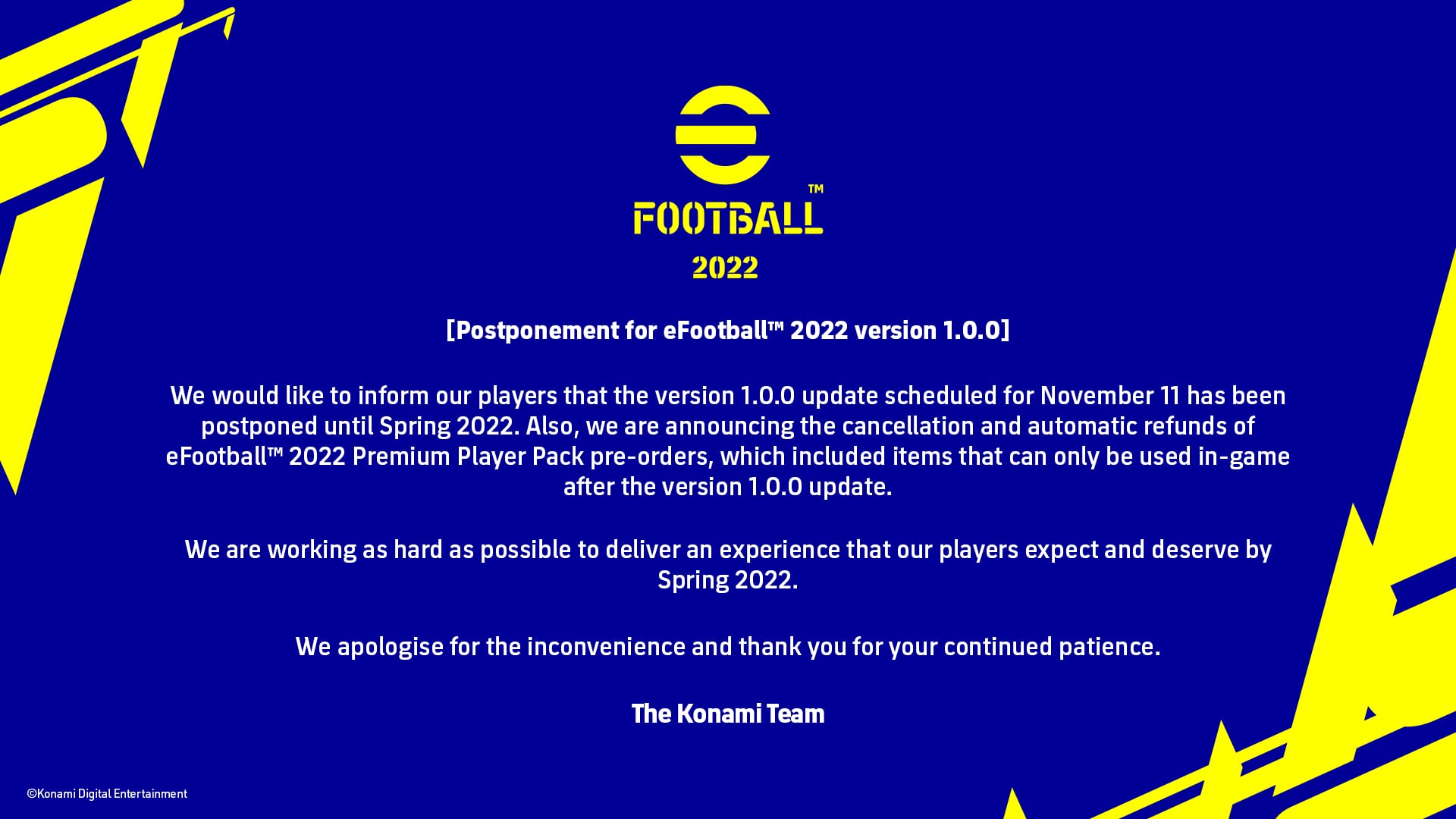 Konami eFootball 2022