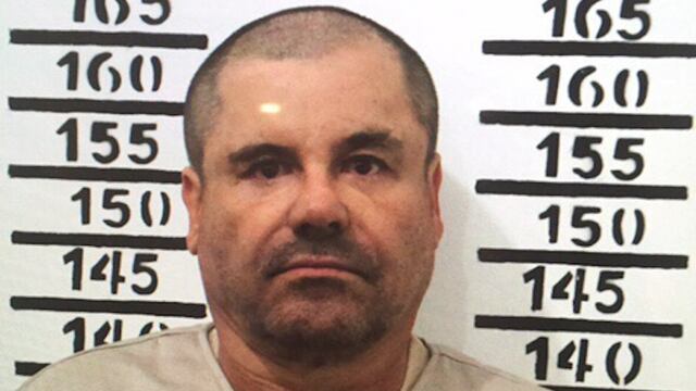 Joaquín Guzmán Loera en enero de 2016, cuando ingresó al Penal del Altiplano tras su recaptura en Los Mochis, Sinaloa