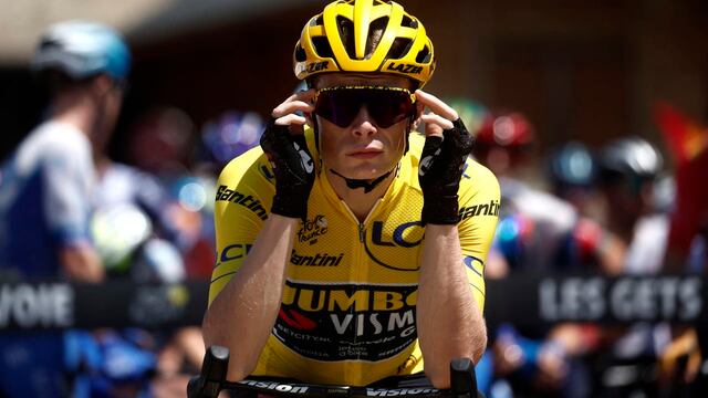 Jonas Vingegaard prueba contrarreloj