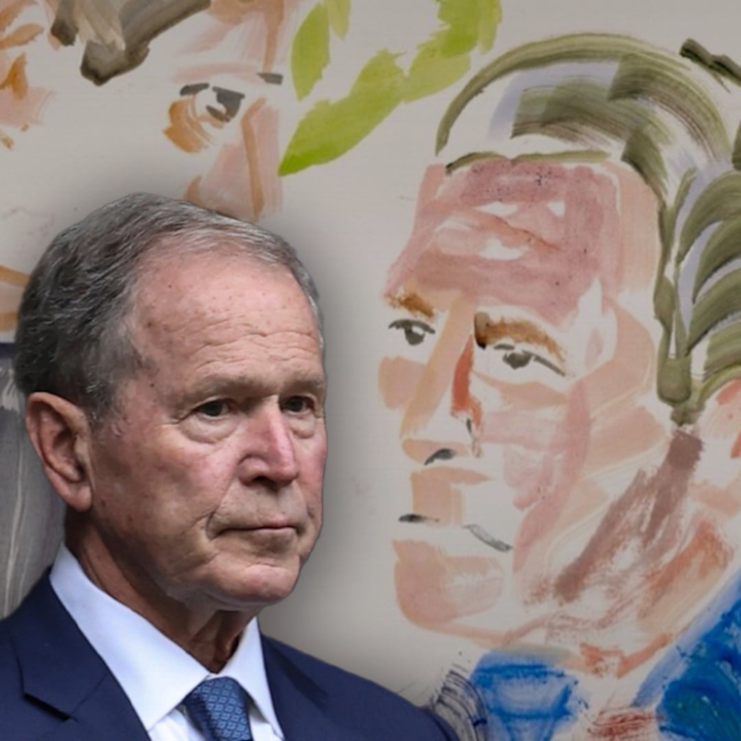 George W. Bush compartió un autorretrato por el 11-S y recibió fuertes críticas