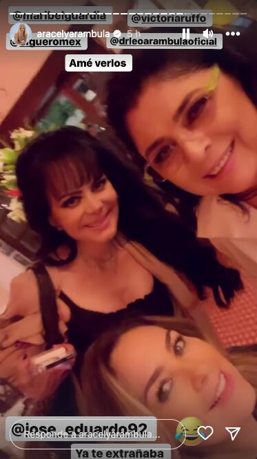 Aracely Arámbula se encuentra a otro “rey cucaracho”