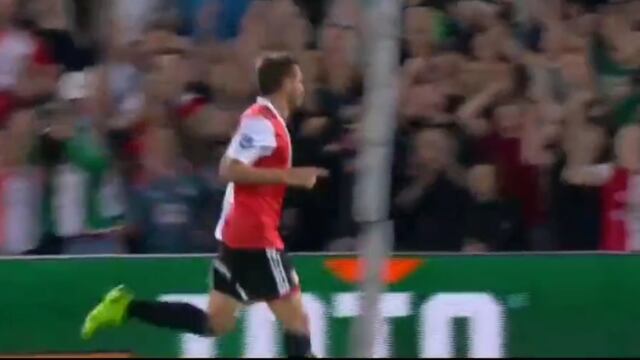 Gol de Santiago Giménez con el Feyenoord