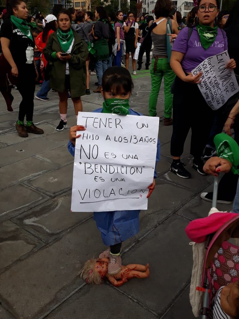 Marcha aborto México.
