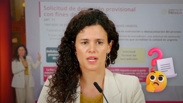 Luisa Alcalde explica diferencia entre extradición y detención provisional con fines de extradición