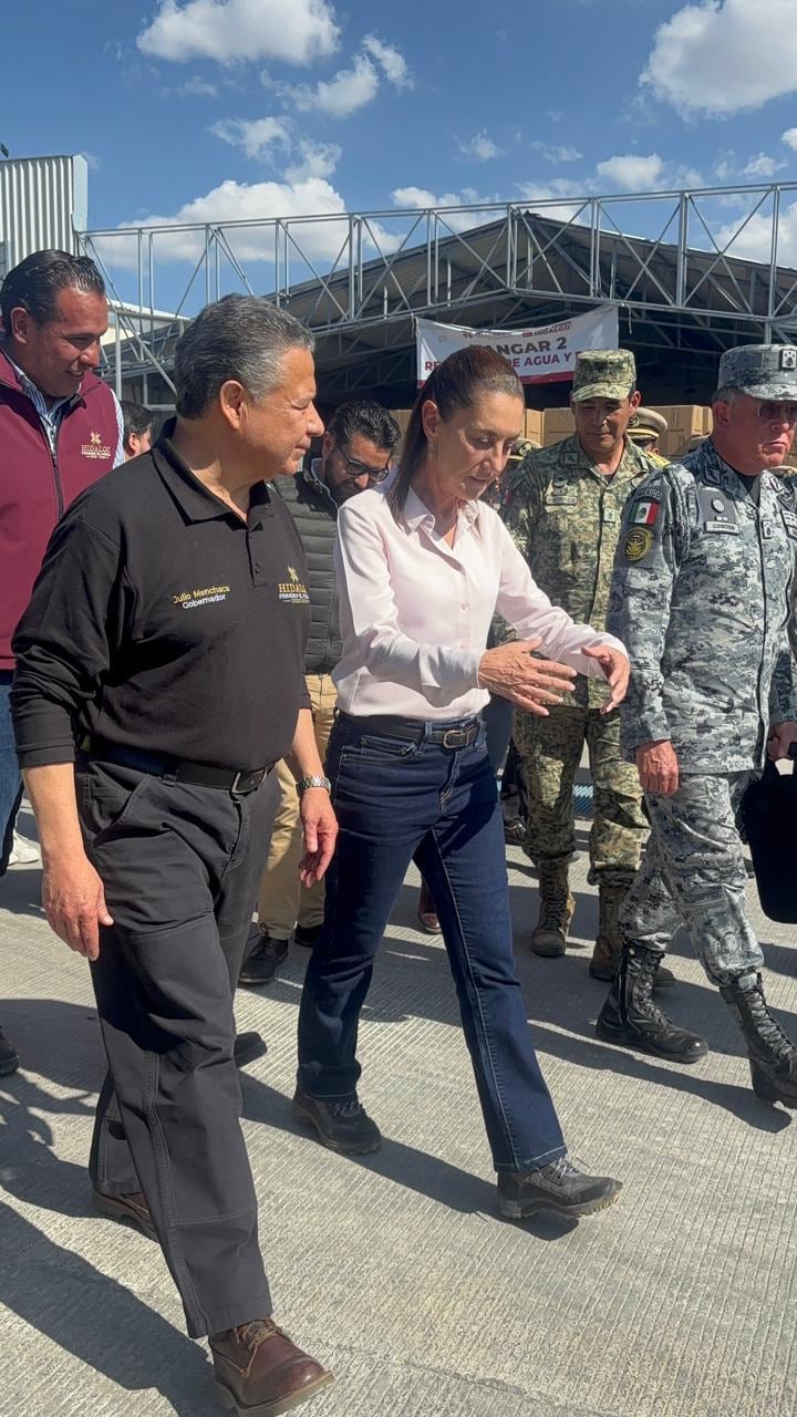Gobierno de México y autoridades de Hidalgo entregaran apoyos el fin de semana a familias afectadas