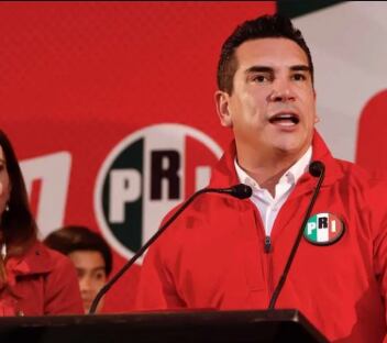 Alejandro Moreno Cárdenas, líder nacional del PRI.