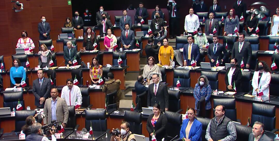 Cámara de Senadores guarda minuto de silencio