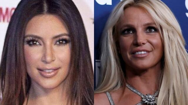 Kim Kardashian y Britney Spears.