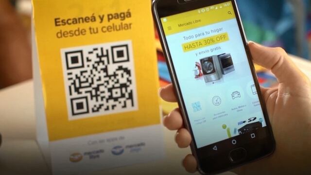Los cobros por código QR en Mercado Pago.