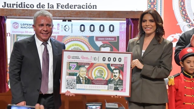 Lotería Nacional celebra 87 años de la FSTSE con billete conmemorativo.
