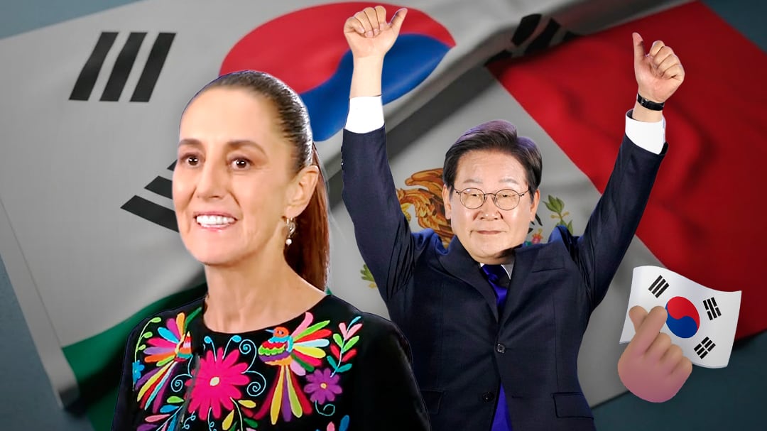 Sheinbaum afirma que el presidente de Corea del Sur siguió su consejo y aumentó su popularidad