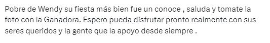Critican que haya puro colgado en la fiesta de cumpleaños de Wendy Guevara.