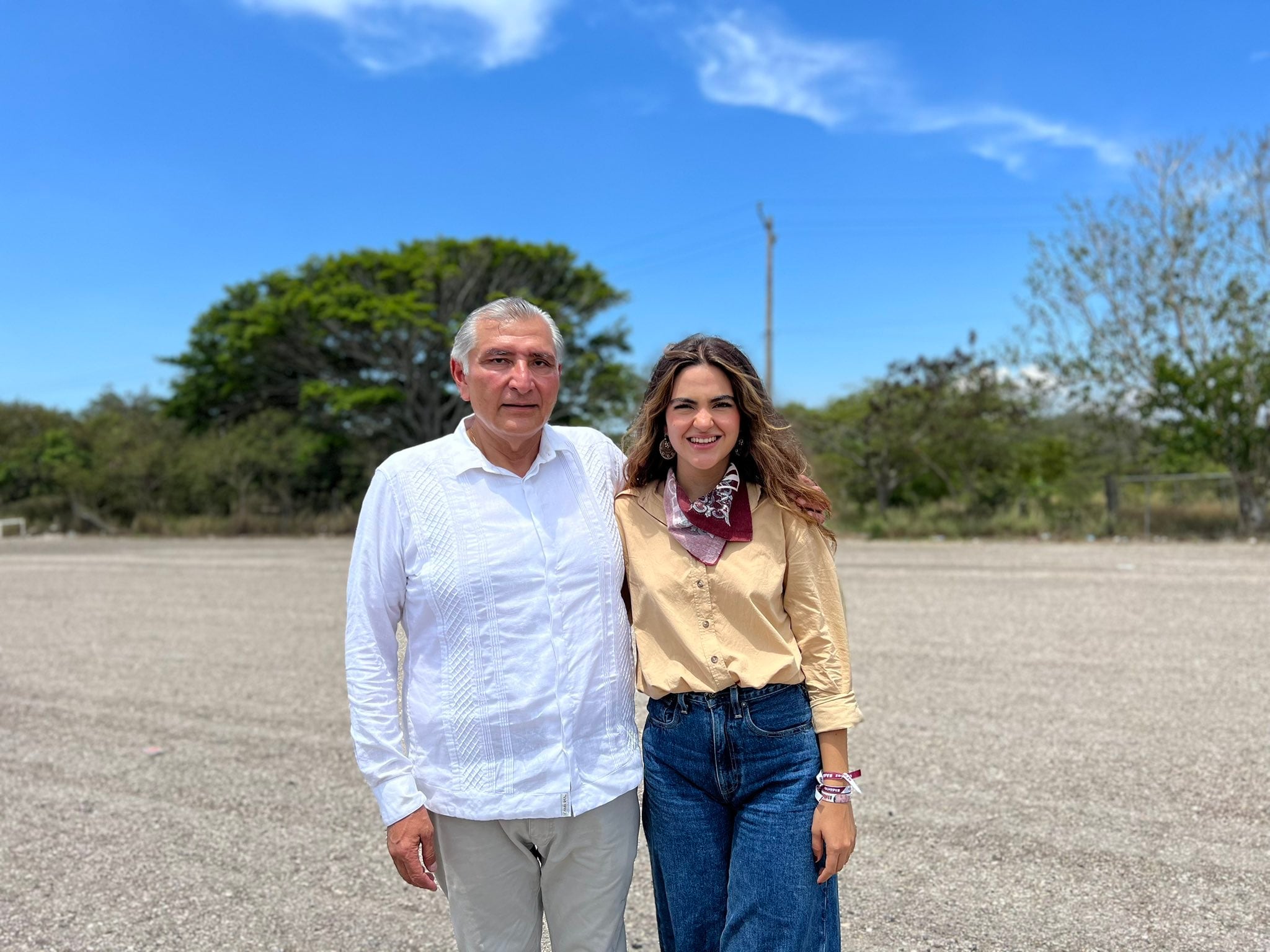 Andrea Chávez le responde a Adán Augusto