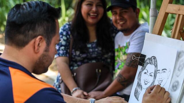 Retrato Alameda central