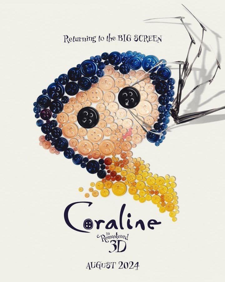 Reestreno de Coraline en salas de Cinépolis