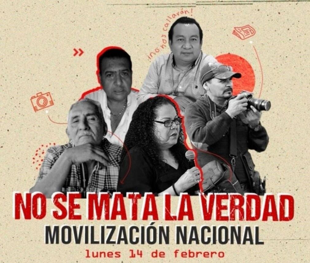 Segunda movilización de periodistas