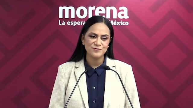 Ariadna Montiel, dirigente nacional de Morena.