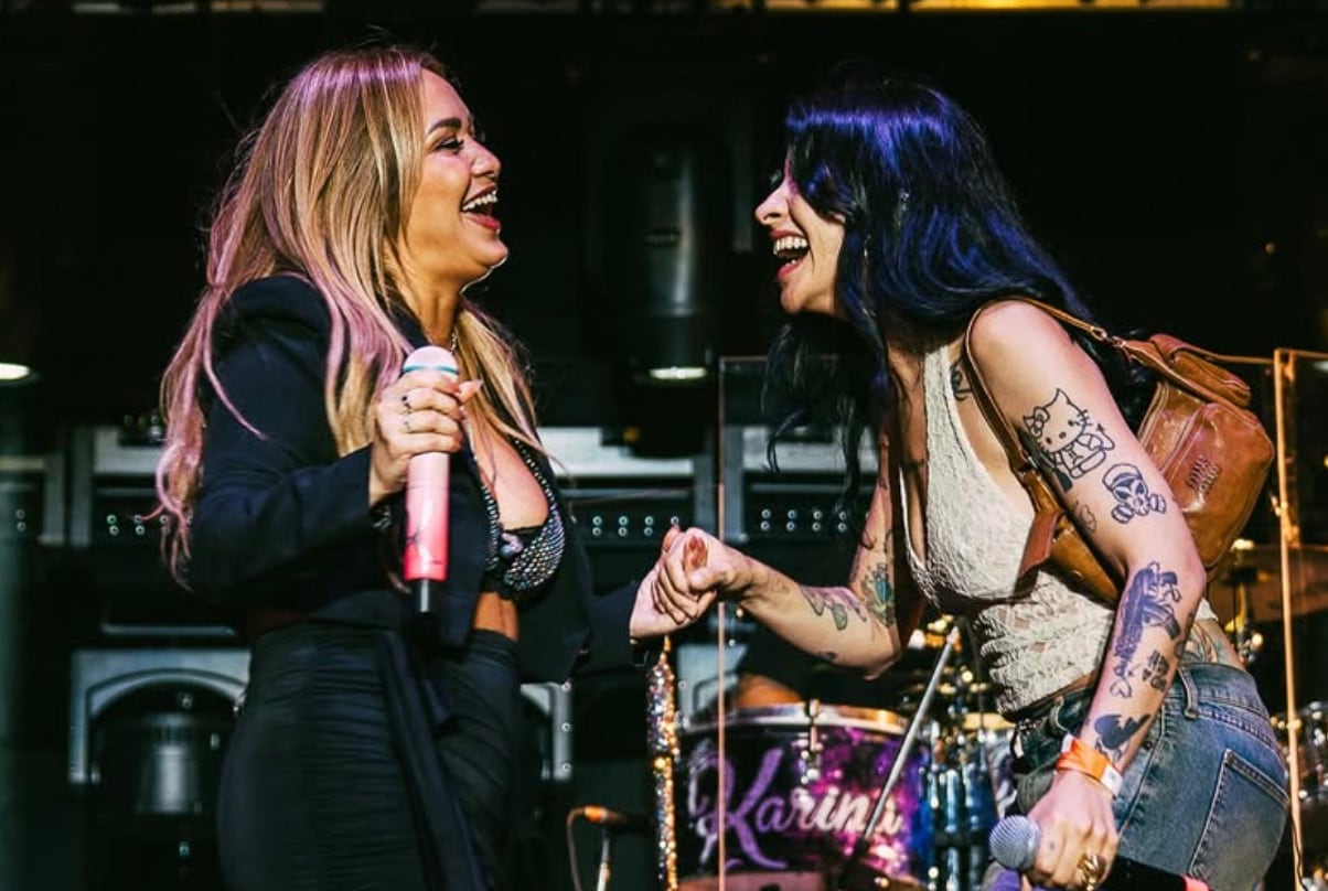 Cazzu en el festival Buenos Aires Cumbia