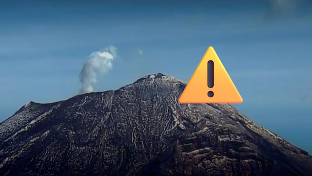 Alerta por el Popocatépetl: prevén caída de ceniza