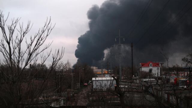 Ataque con drones en Odesa