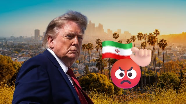 Trump habla de dejar que Irán ataque Los Ángeles o San Diego