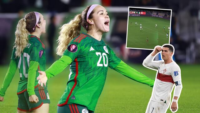 Mayra Pelayo metió un golazo al estilo Cristiano Ronaldo