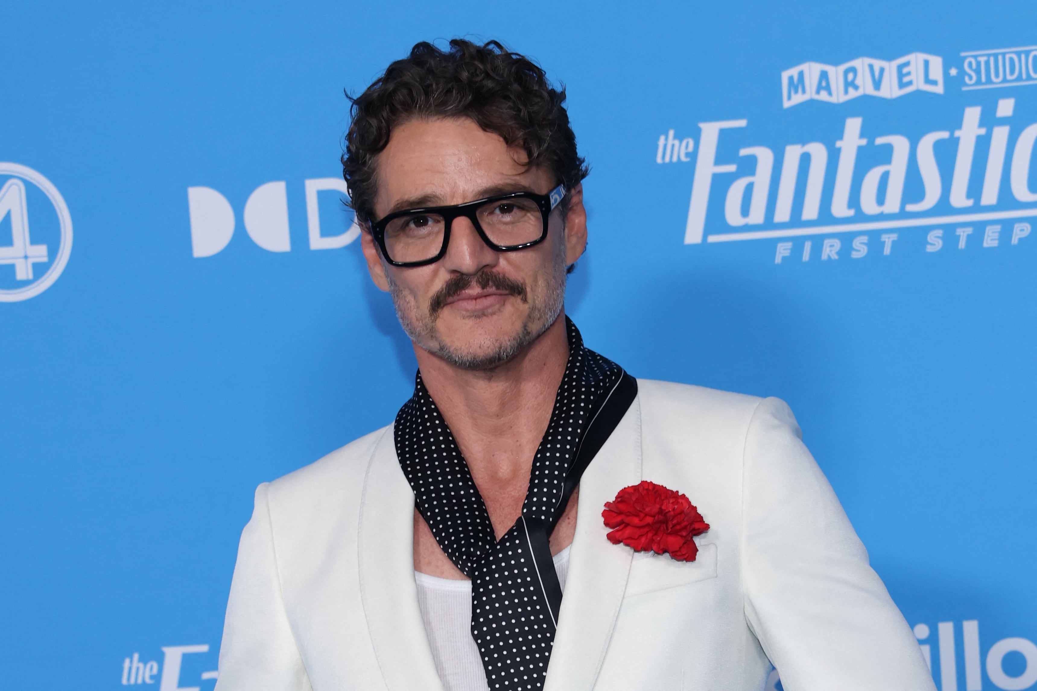 Pedro Pascal en la premiere de Los 4 fantásticos: primeros pasos