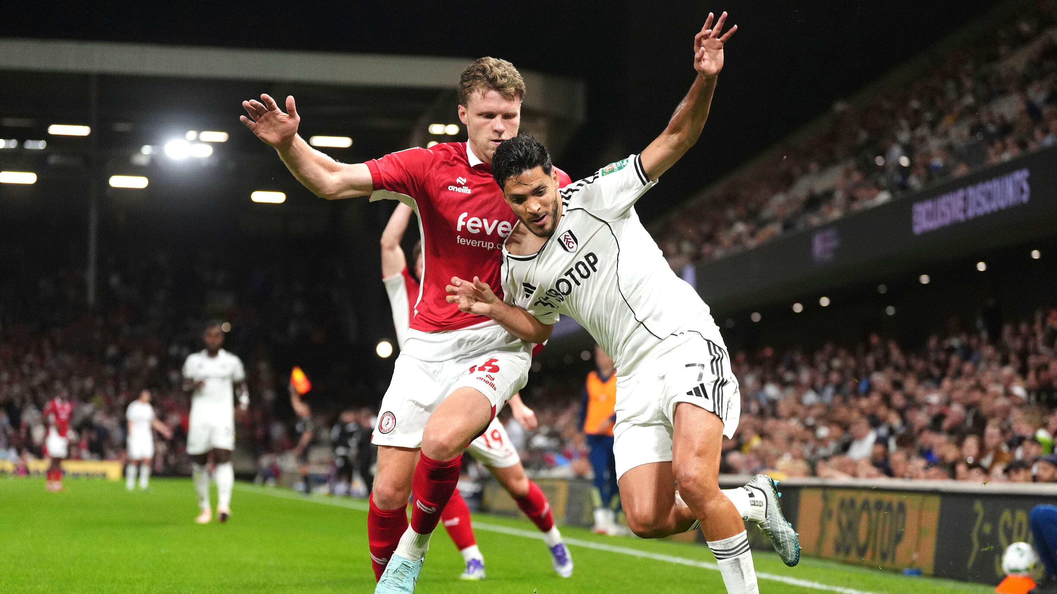 ¿Cómo le fue a Raúl Jiménez? El mexicano anotó en el Fulham vs Bristol en la EFL Cup