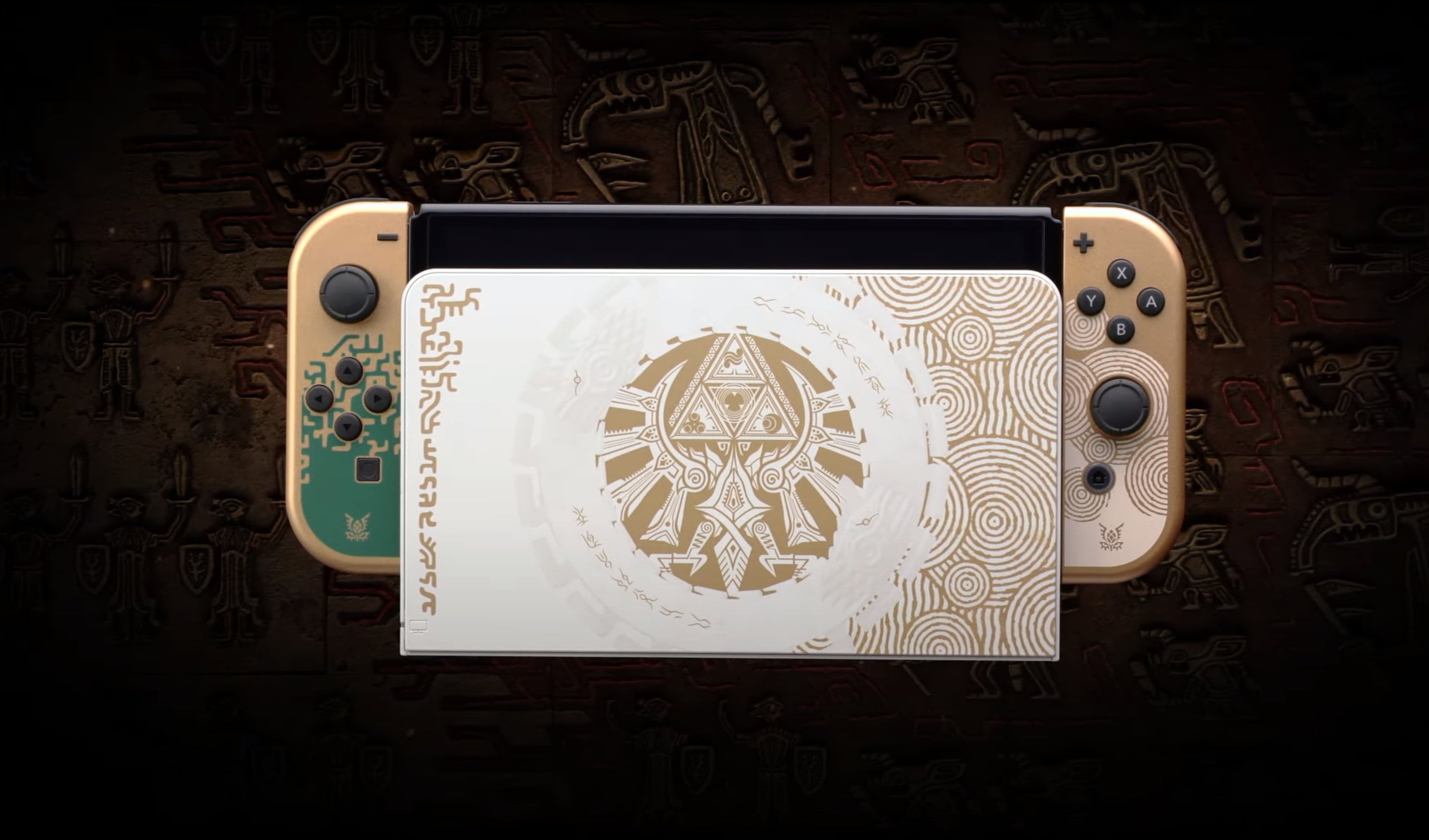 Presentan el nuevo Nintendo Switch OLED versión Zelda Tears of the Kingdom Edition