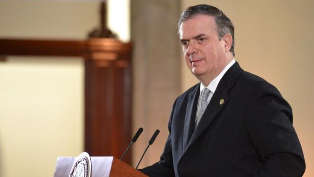 Marcelo Ebrard. Innecesario e inconveniente designar a grupos del narco como terroristas.