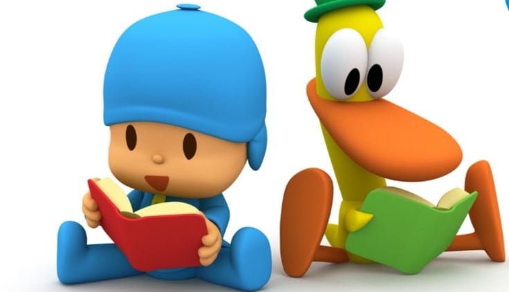 1 hora aprendiendo a leer con Pocoyó