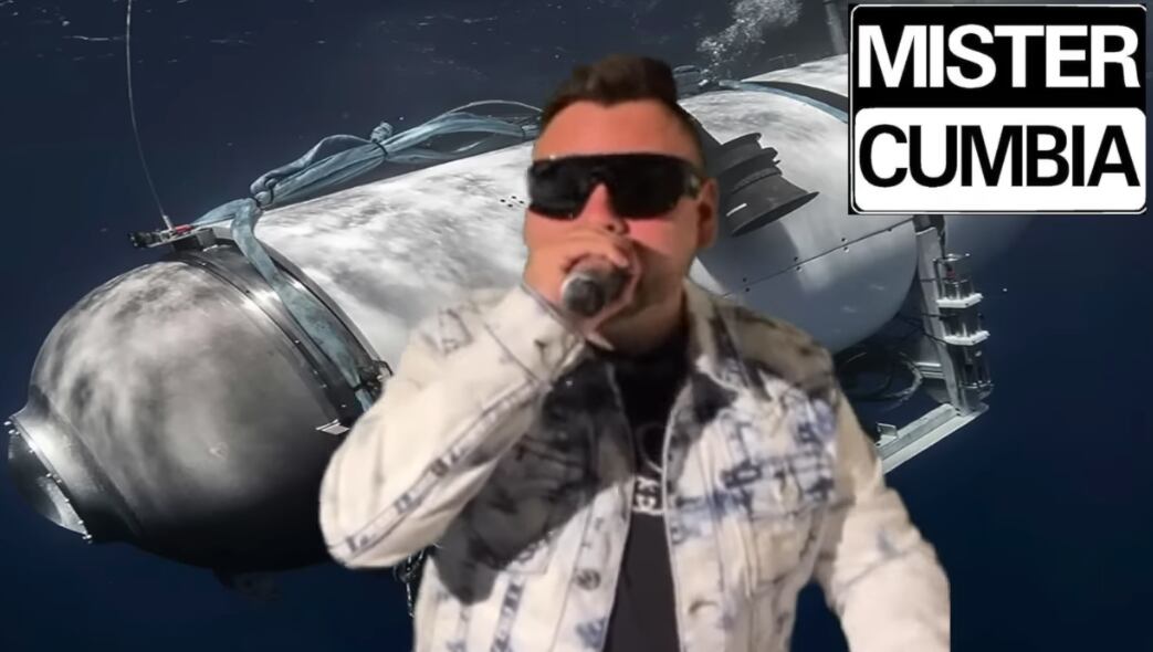 Dedican cumbia al submarino que viajaba al Titanic