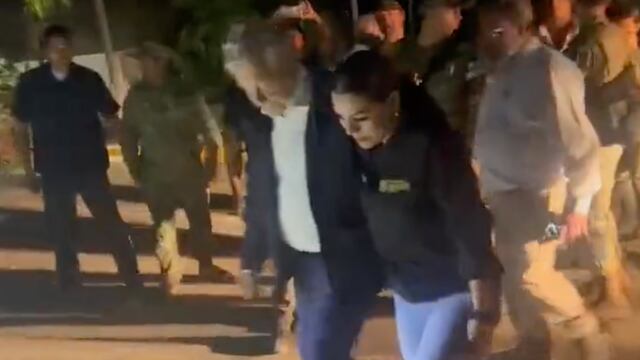 AMLO y Evelyn Salgado