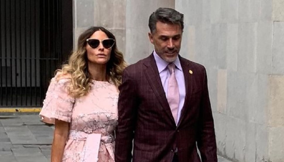 Sergio Mayer e Issabela Camil