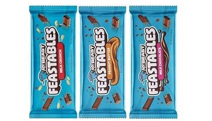 Chocolates Feastables de MrBeast