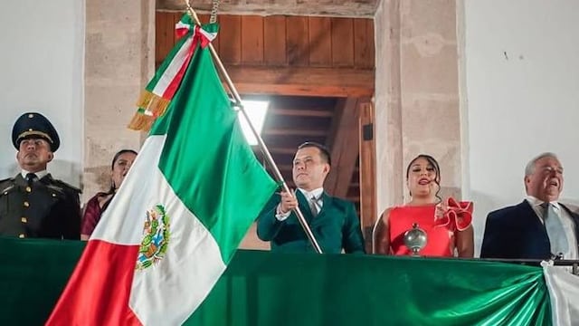 Juan Andrés Vega da el Grito en Taxco meses después de ser secuestrado con su padre