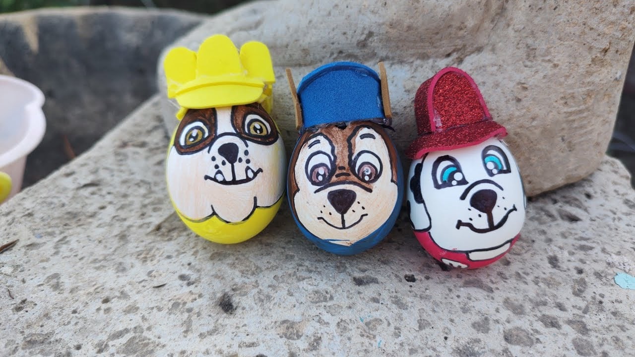 Huevos de Pascua de Paw Patrol