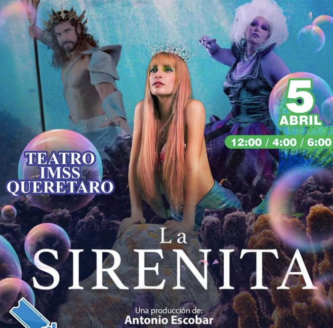 Imelda Garza Tuñón como La Sirenita